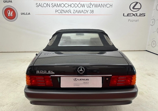 Mercedes-Benz SL cena 199900 przebieg: 32807, rok produkcji 1991 z Poznań małe 92